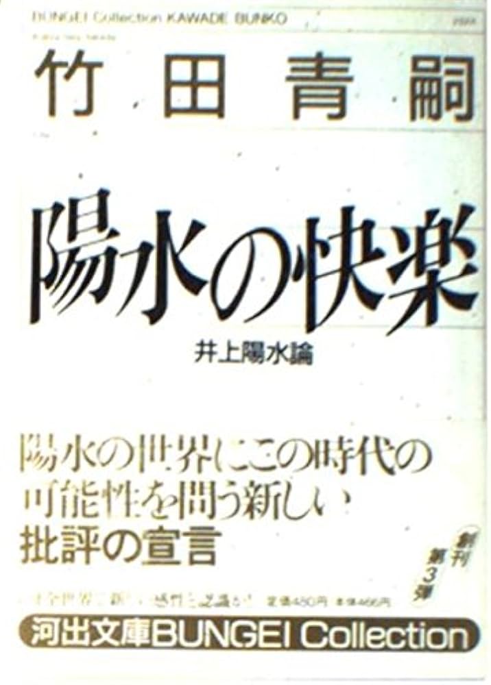 陽水の快楽　竹田青嗣　河出文庫 陽水の快楽 :竹田 青嗣 | 河出書房新社